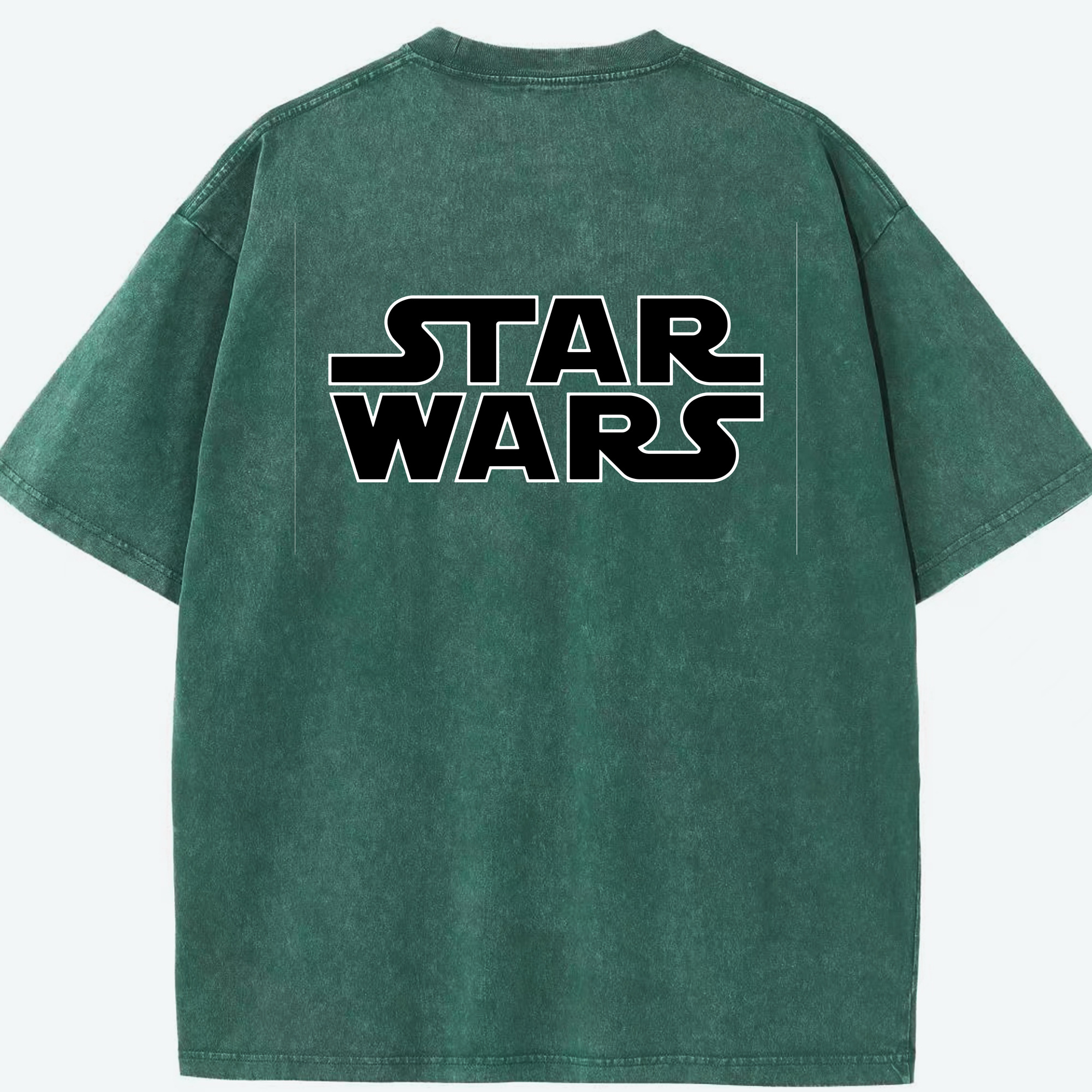 （画像用） スター・ウォーズ Star Wars 綿100% ヴィンテージ風 半袖Tシャツ（背面プリント）